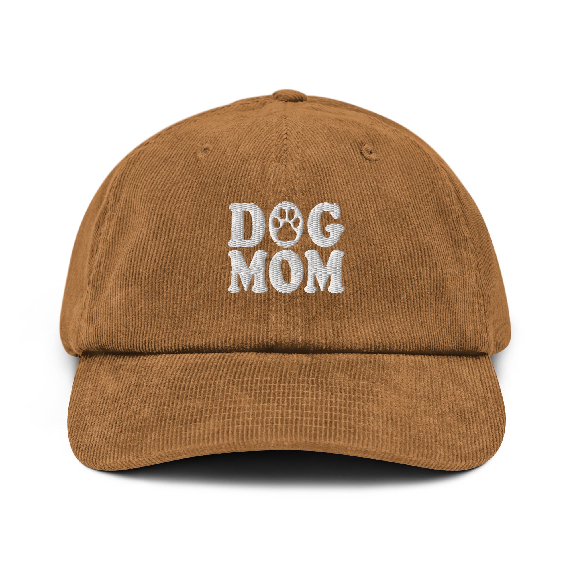 Dog Mom Corduroy Hat