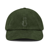 Cat Corduroy hat