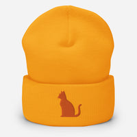 Cat Cuffed Beanie